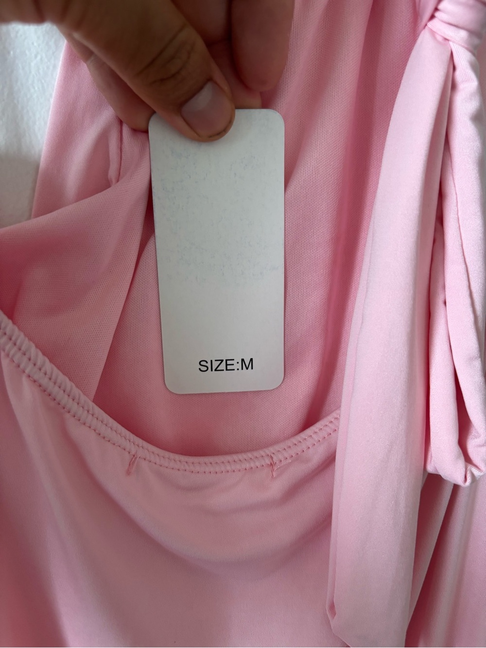 All Saints Pink Halter Mini Dress - Picture 6 of 6